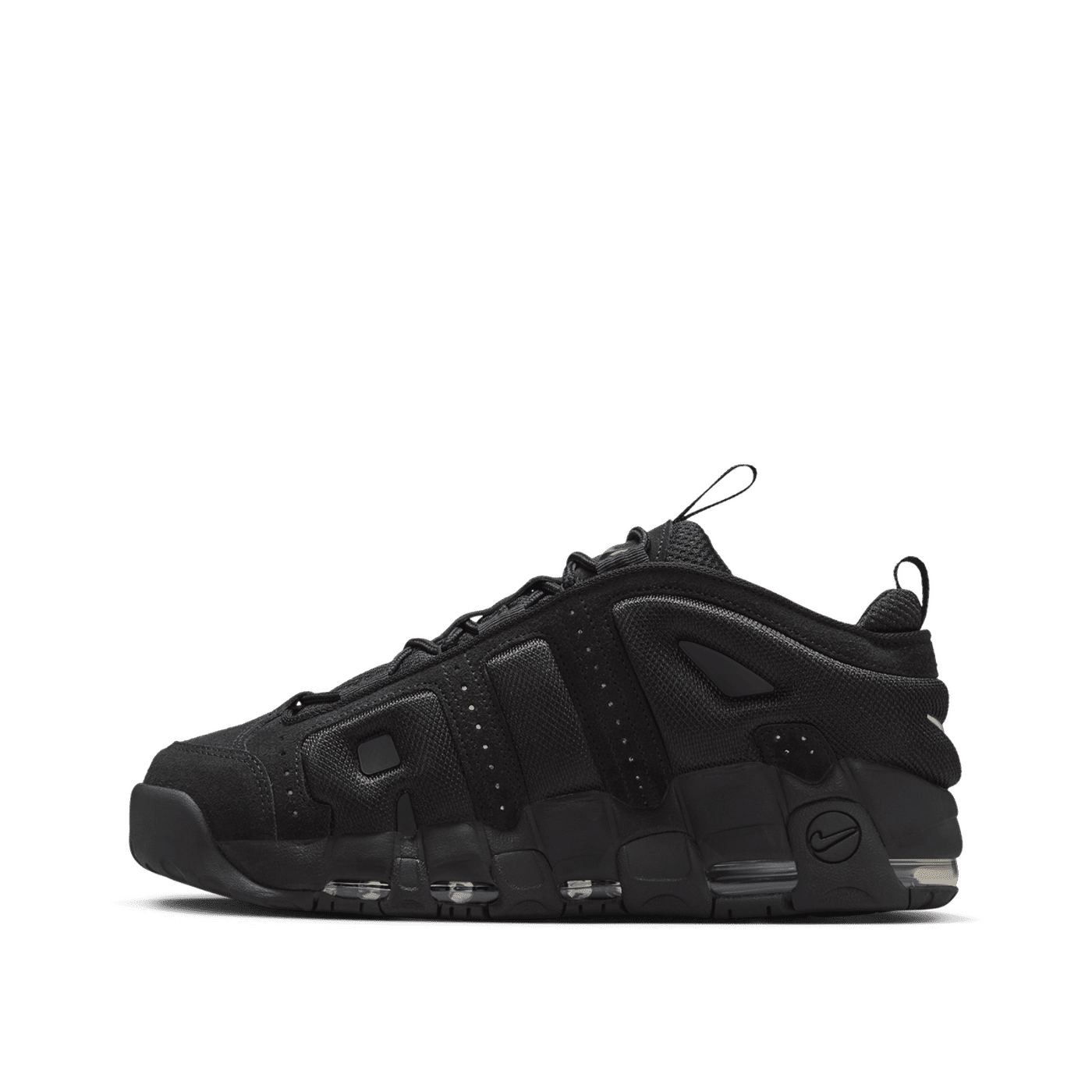 Nike Air More Uptempo Low "Triple Black" | IM6649-001