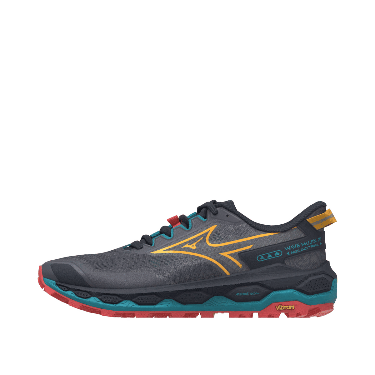 Mizuno Wave Mujin 11 "Black/Orange" | J1GJ257001