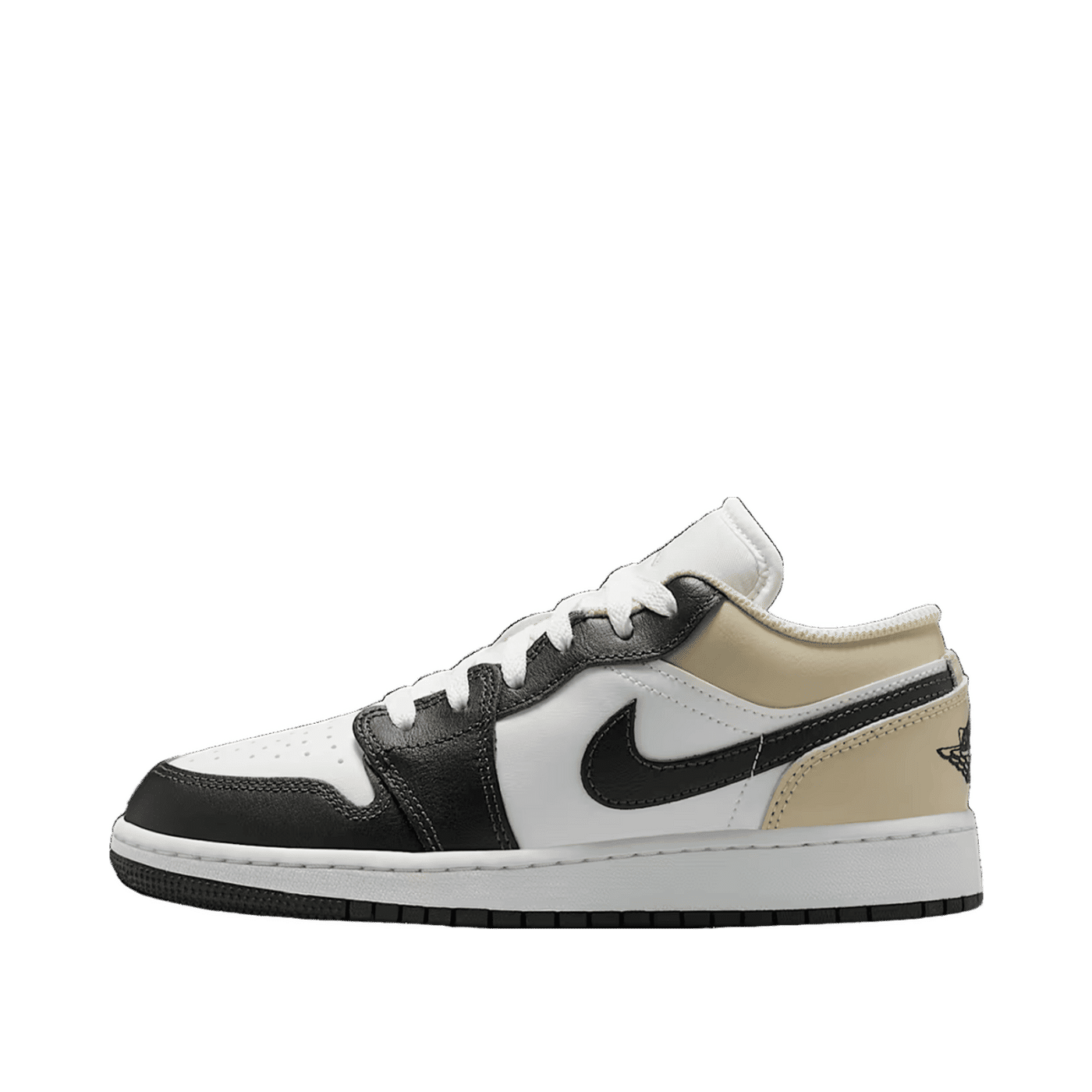 Air Jordan 1 Low GS "White/Black/Beige" | 553560-153