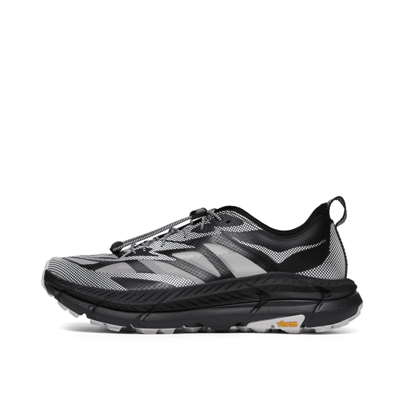 HOKA Mafate Speed 4 Lite Vibram "Black/Grey" | 1168971BWH