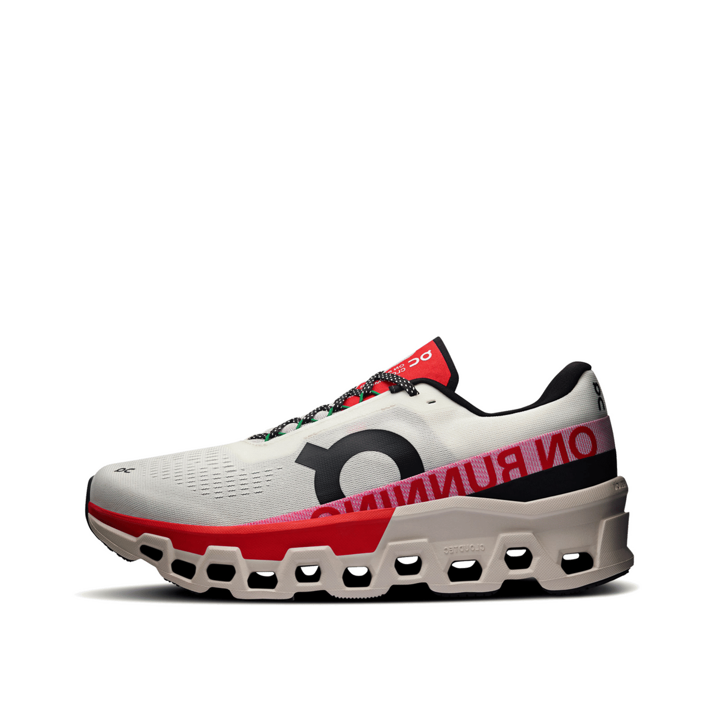 On Cloudmonster 2 Men's "White/Red" | 3ME10122906