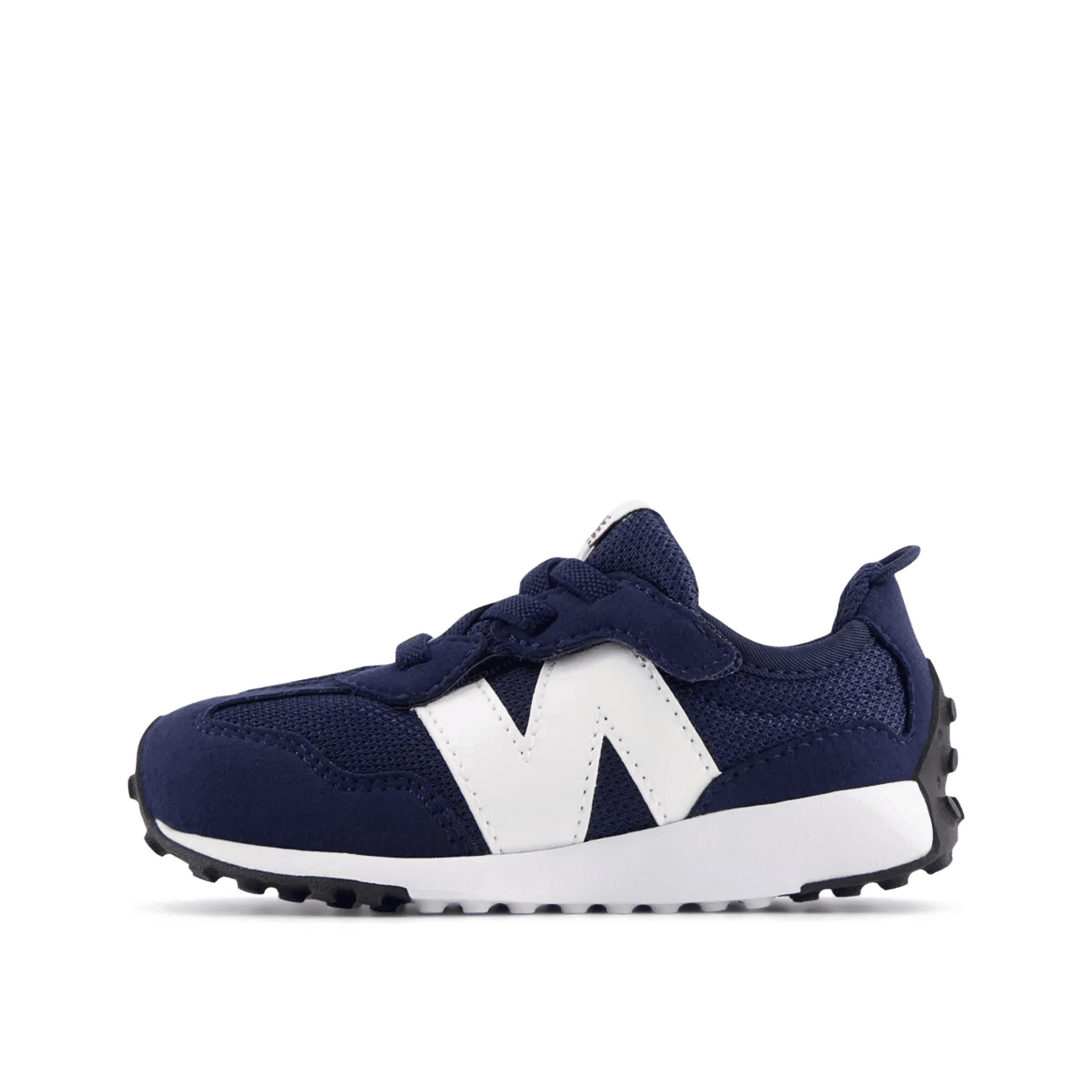 New Balance Kids 327 NEW-B Hook & Loop "Blue/White" | NW327CNW