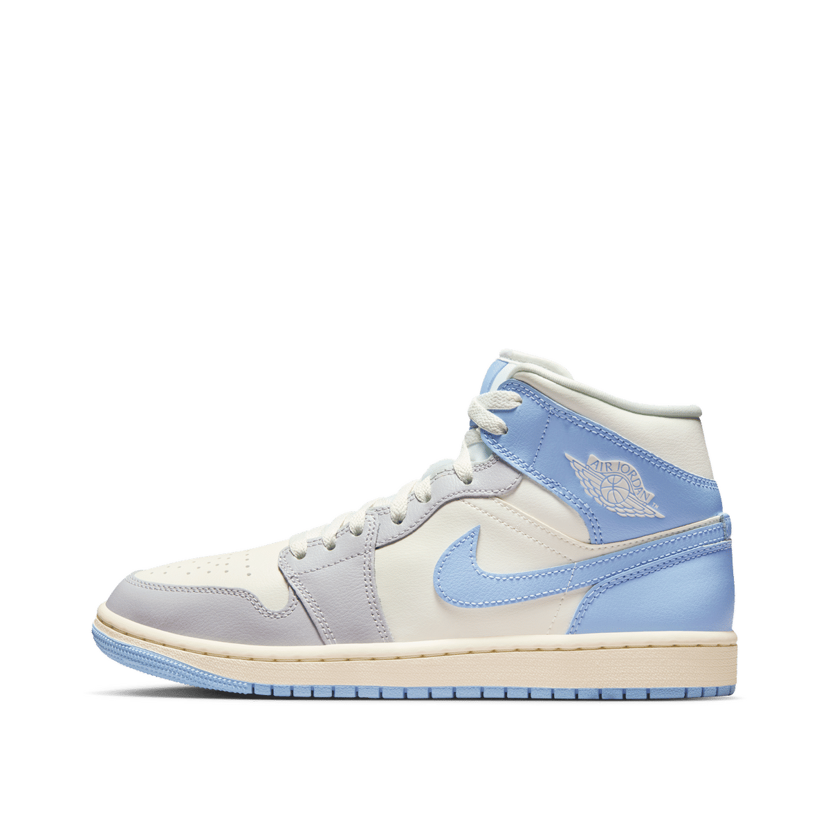 Wmns Air Jordan 1 Mid 'Psychic Blue Sail Coconut Milk' | Women's Size 10.5