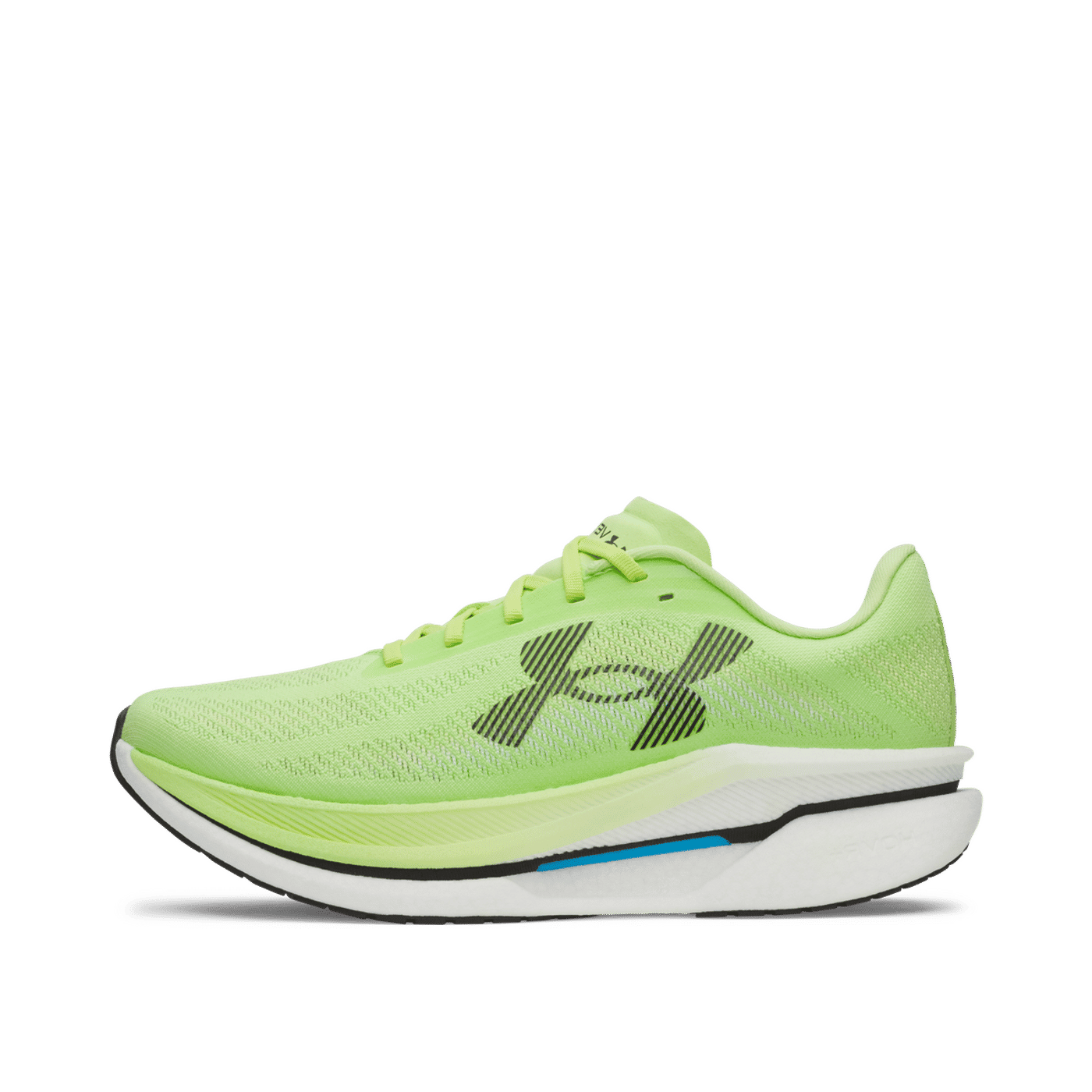 Under Armour Velociti Pro 2 Uniseks hardloopschoenen Lumos Lime / Wit / Zwart 42.5