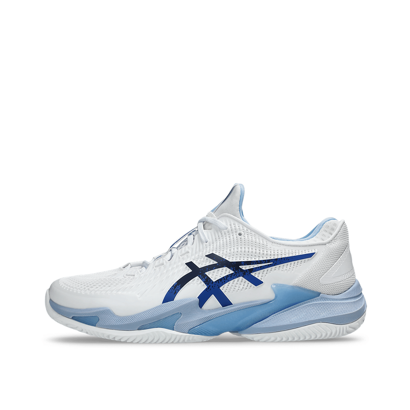 ASICS Court FF 3 Novak "White/Tuna Blue" | 1041A521-967