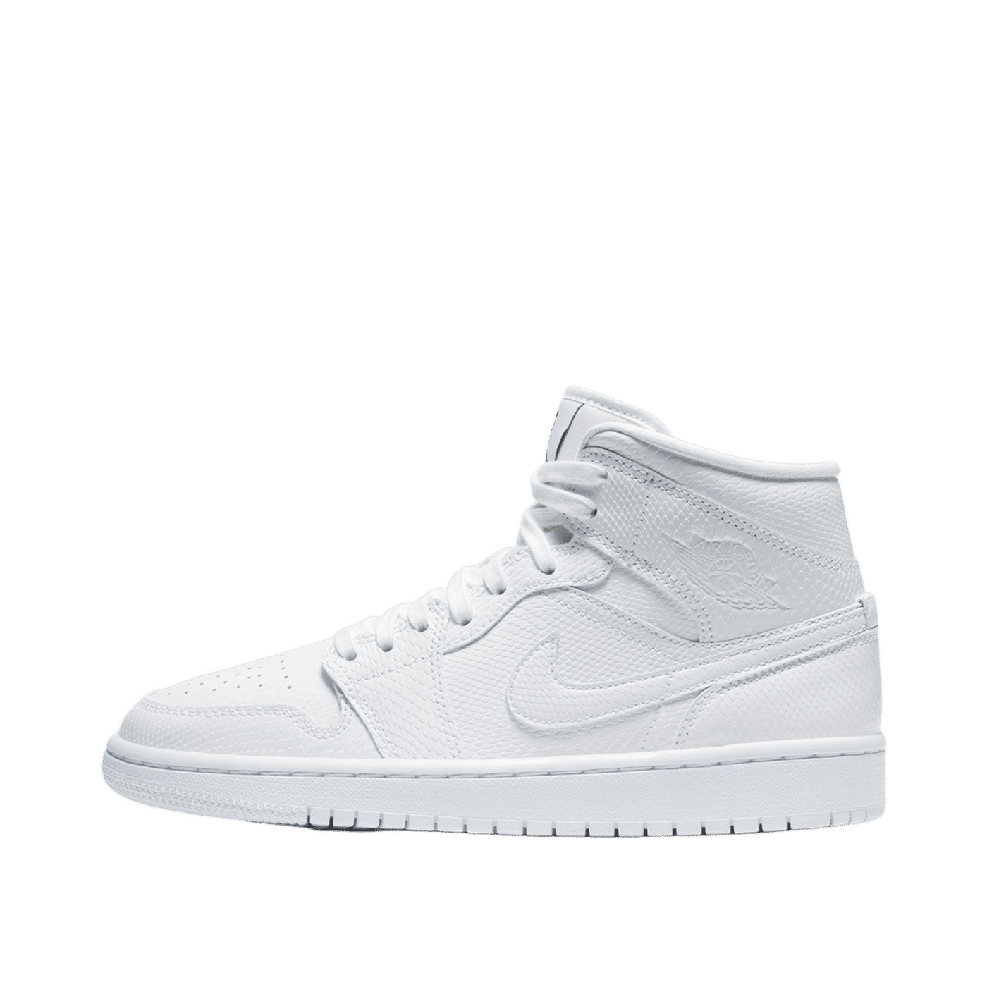 Air Jordan 1 Mid Wmns "White Snakeskin" | BQ6472-110