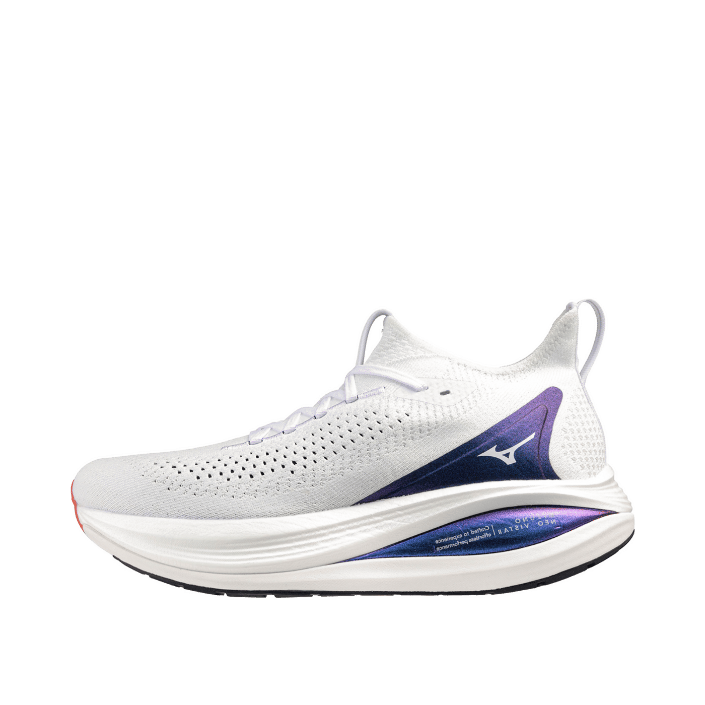 Mizuno Neo Vista 2 M "White/White/Iris Bloom" | J1GC253401