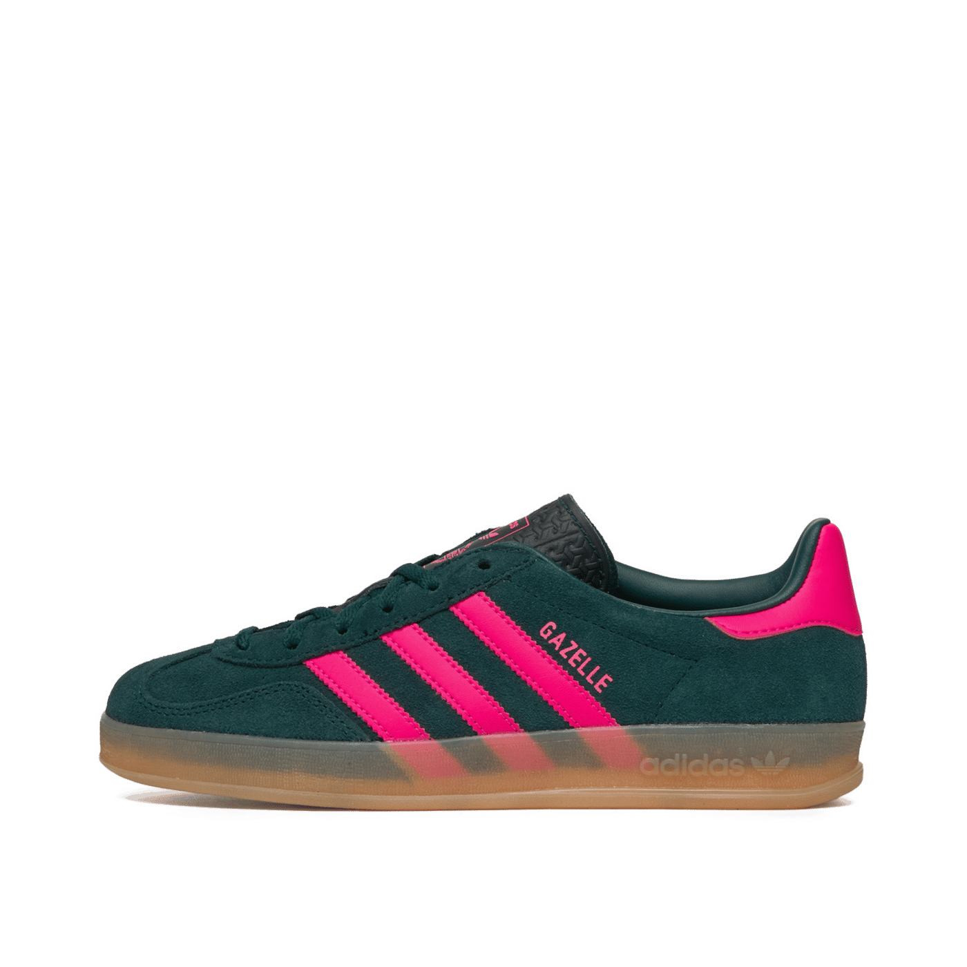 Adidas Gazelle Indoor W "Aura Ivy/Shock Pink/Gum" | JS1416