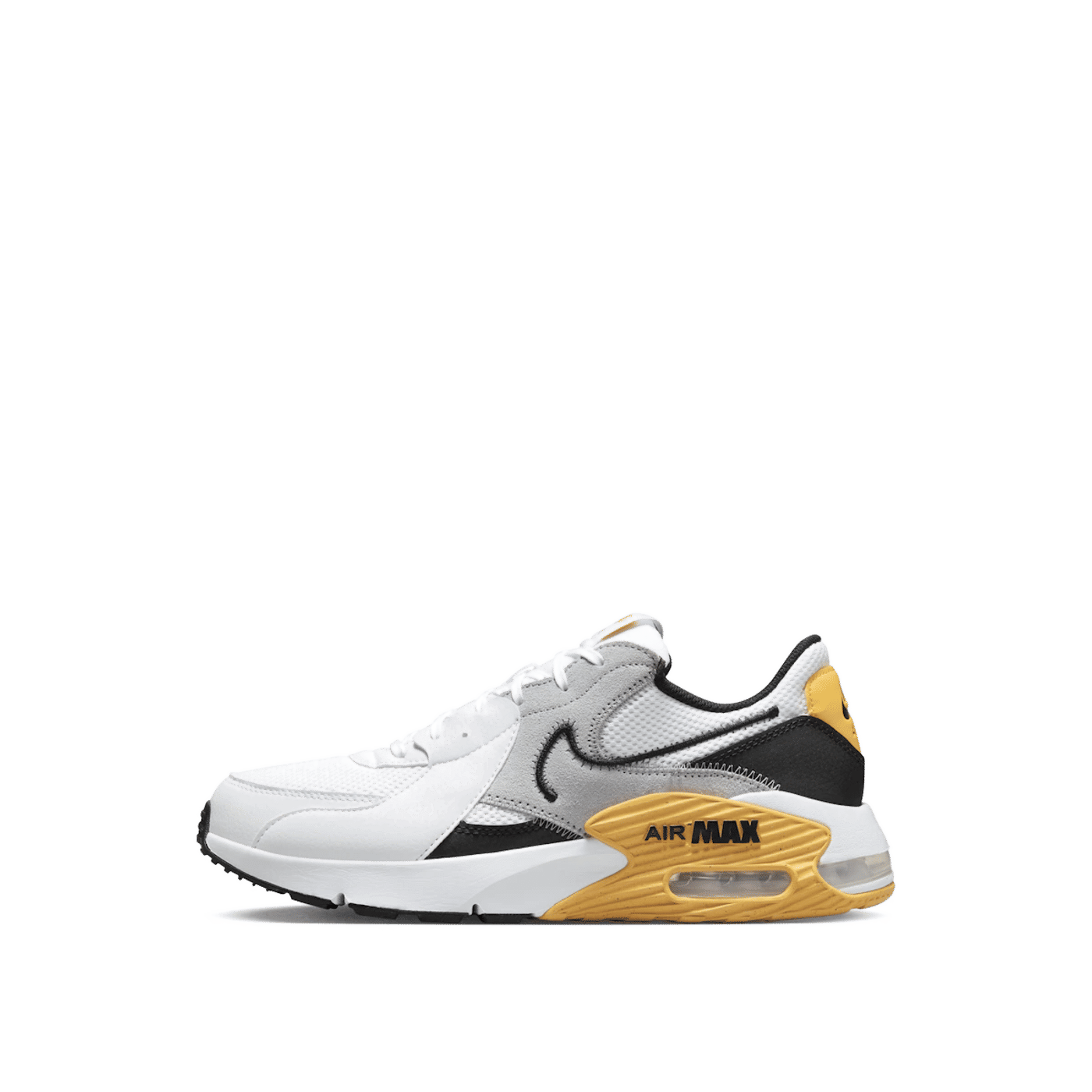 Nike Air Max Excee "White/Black/Yellow/Light Grey" | DZ0795-103