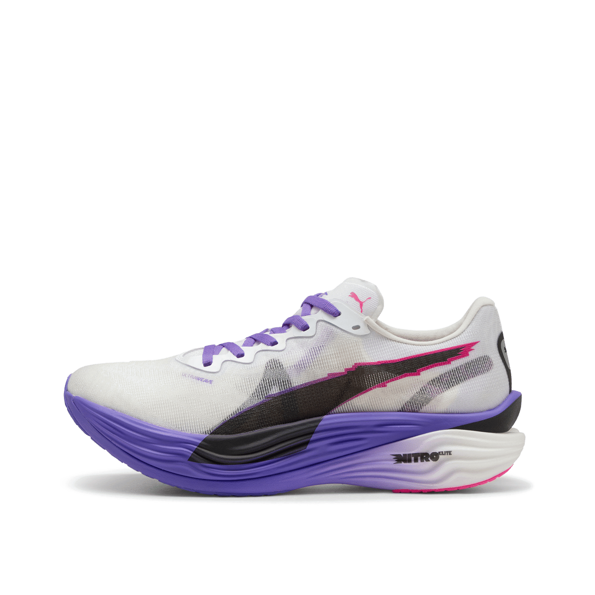 Puma Deviate NITRO Elite 3 "Puma White-Dark Amethyst" | 311917-01