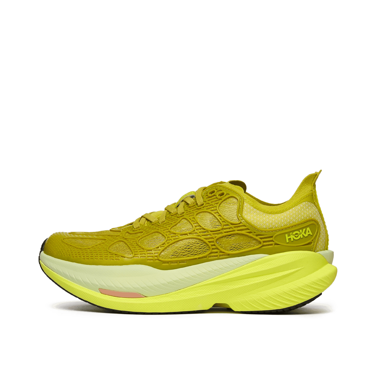 HOKA Mach X Caged "Pea Green/Hoka Citrus" | 1168932PNH