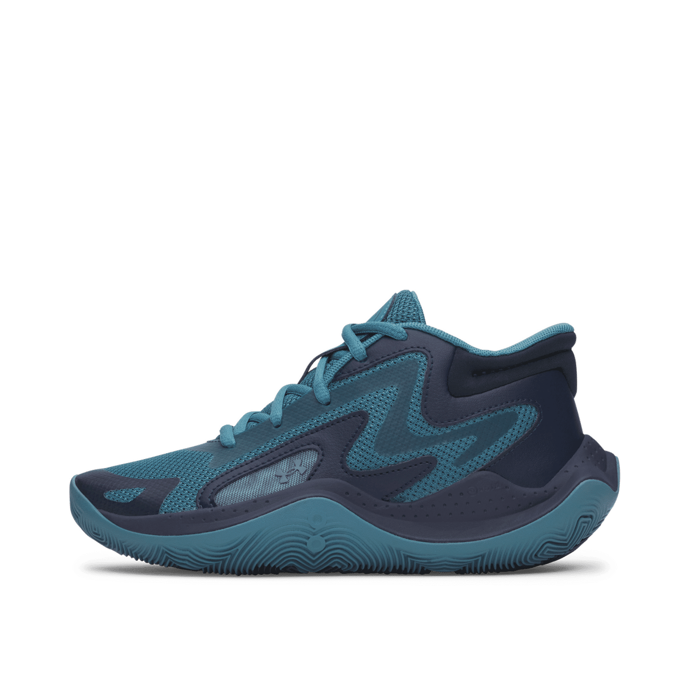 Under Armour Jet '25 GS "Boundless Blue/Academy/Metallic Gravel" | 6001587466