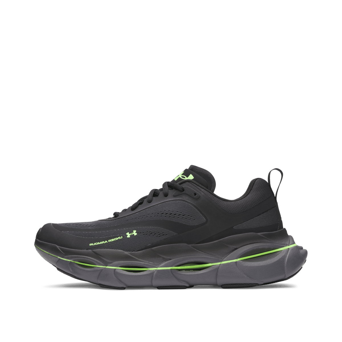 Under Armour Halo Racer "Anthracite / Black / Hyper Green" | 6007639016