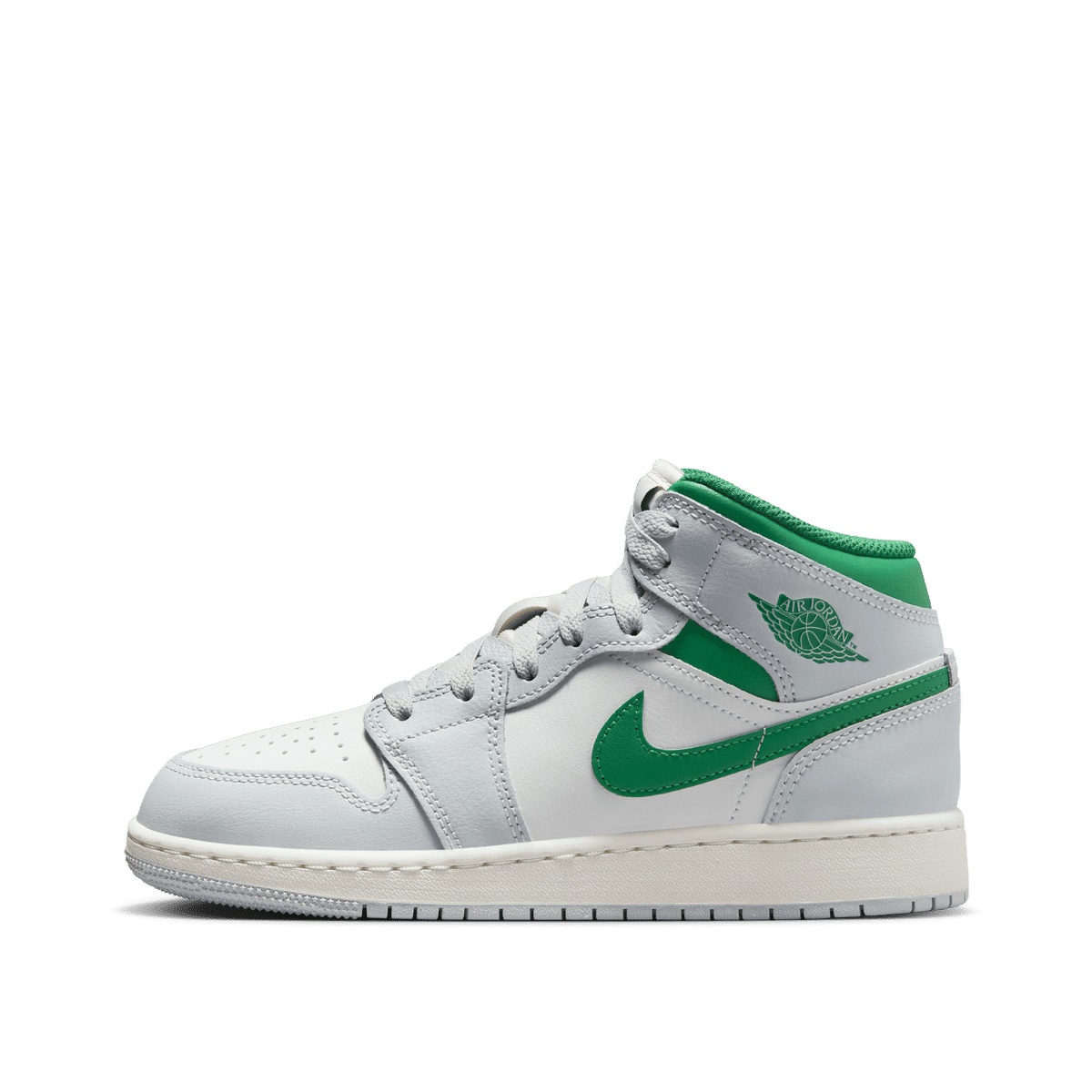 Air Jordan 1 Mid GS "Summit White Pine Green" | DQ8423-142