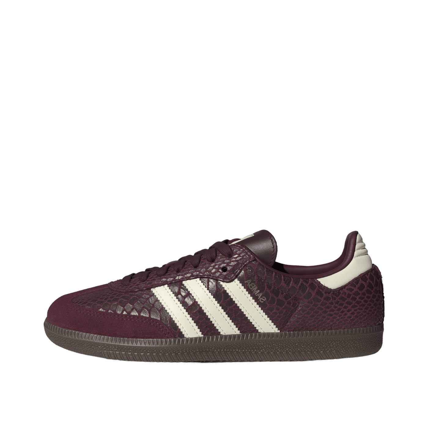 Adidas Samba OG "Maroon / Cream White / Gold Metallic" | IH3979