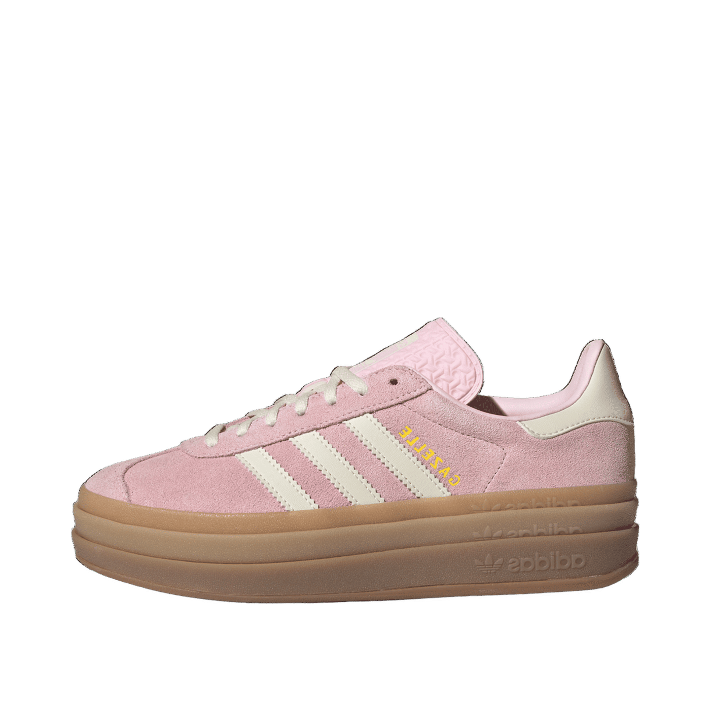 Adidas Gazelle Bold "Clear Pink / Cream White / Gold Metallic" | JQ7777