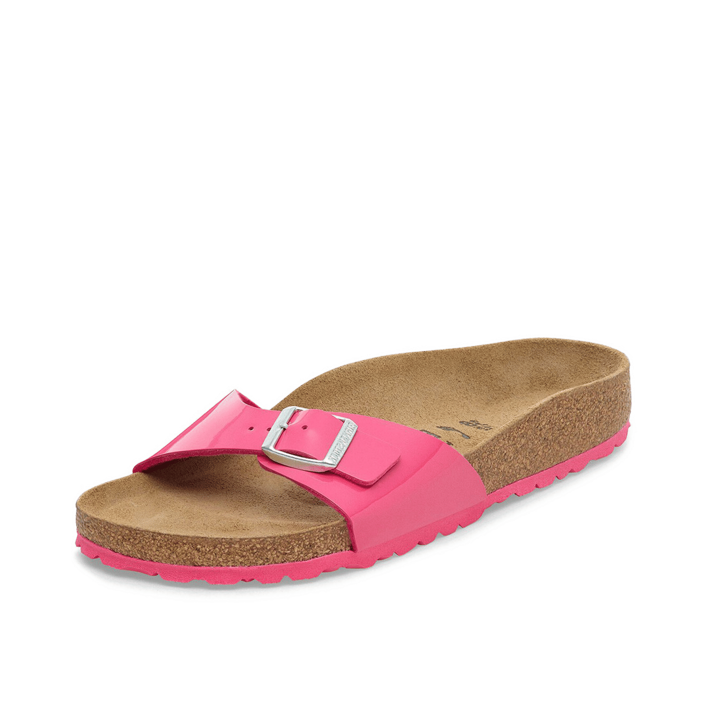Birkenstock Madrid Birko-Flor Patent Narrow Fit "Pink" | 1030872