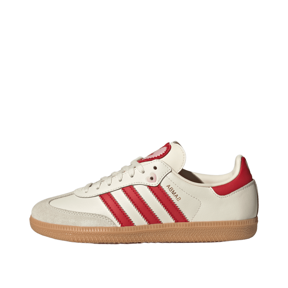 Adidas Samba OG "Cream White/Better Scarlet/Gum" | KI6679