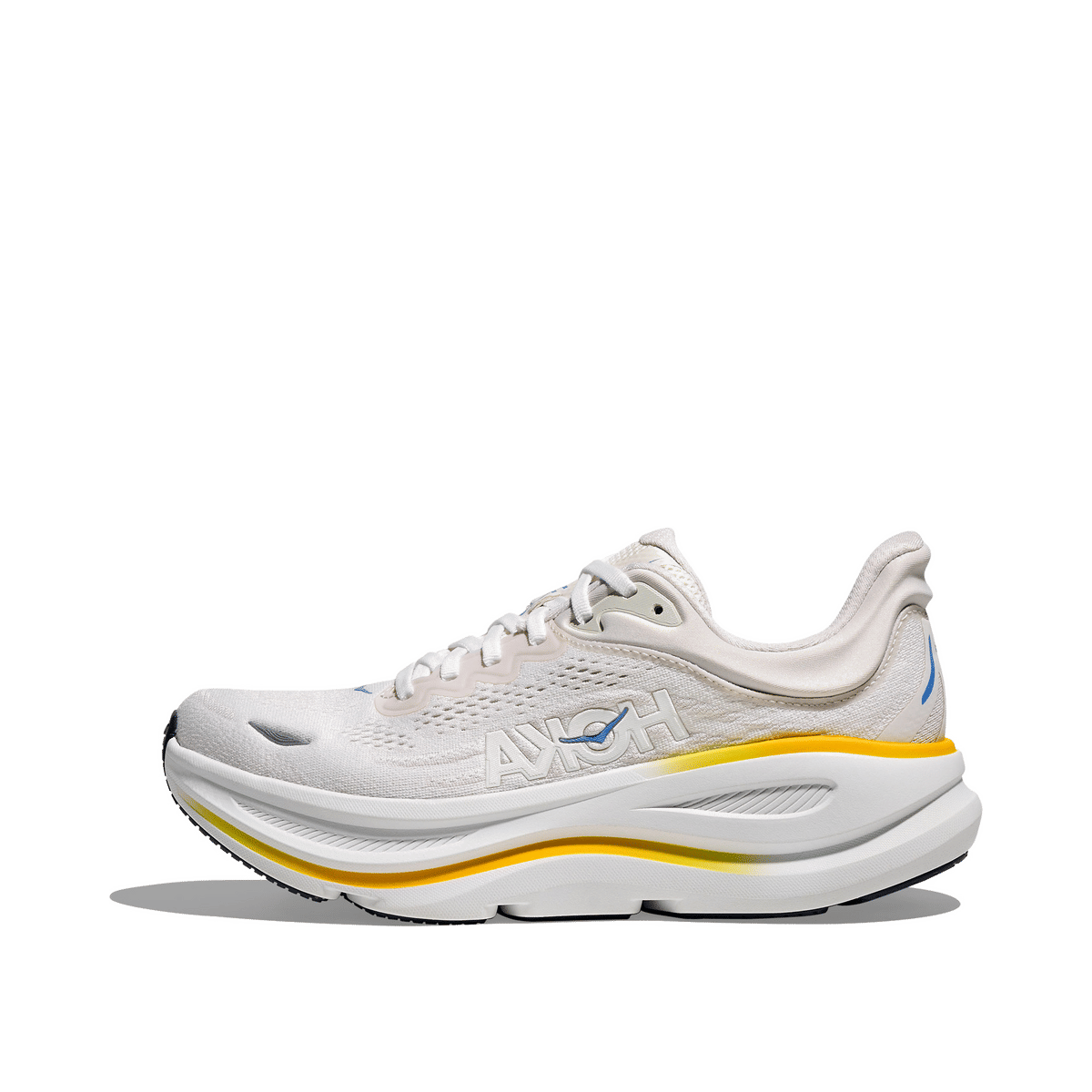 HOKA Bondi 9 "White/Yellow" | 1162012WGRT
