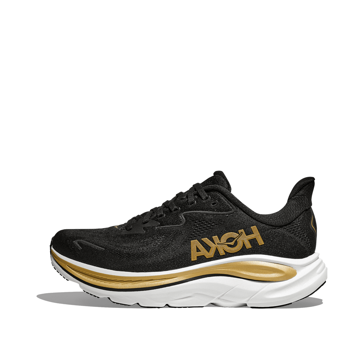 HOKA Clifton 10 "Black/Yellow" | 1162031BKGD