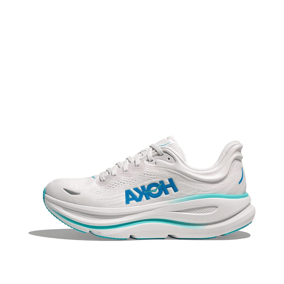 HOKA Bondi 9 Men "White/Blue" | 1162011WKB