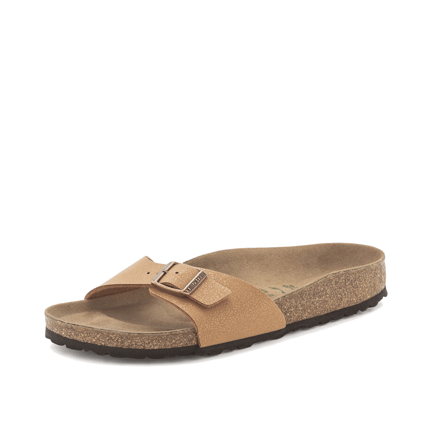 Birkenstock Madrid Vegan Birko-Flor Nubuck "Light Brown" | 1025005