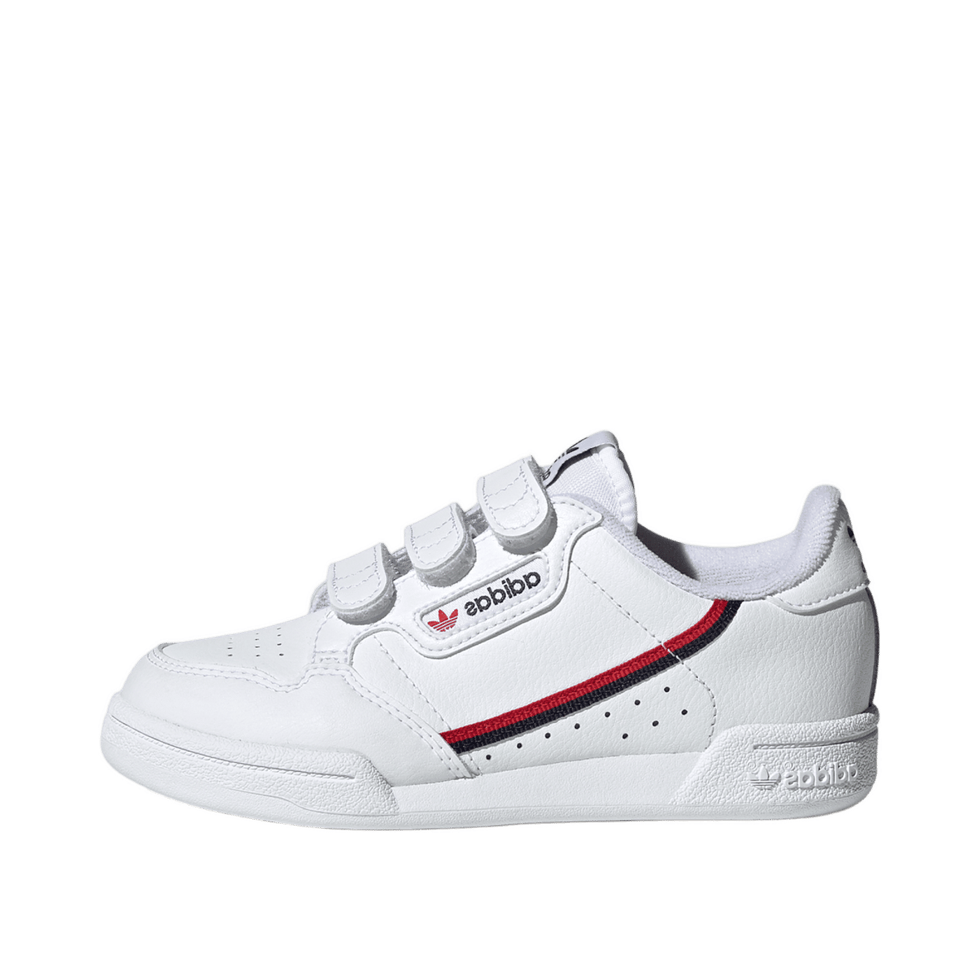 Adidas Continental 80 "Cloud White/Scarlet" | EH3222
