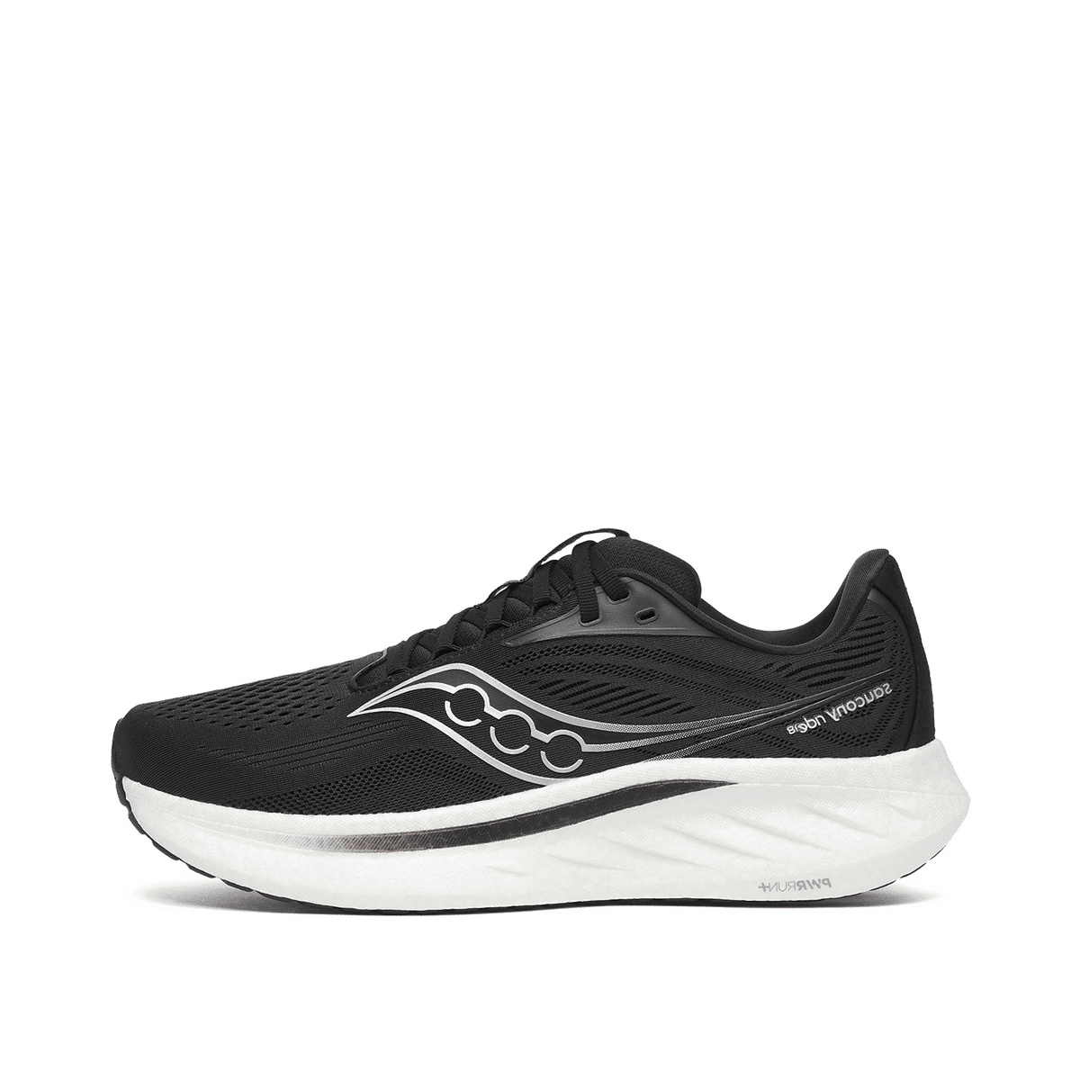 Saucony Ride 18 Breed "Black/White" | S210011-00