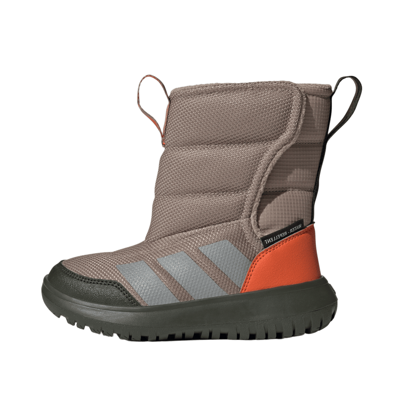 Adidas Winterplay Kids "Blanch Cargo / Matte Silver / Semi Impact Orange" | JQ3615