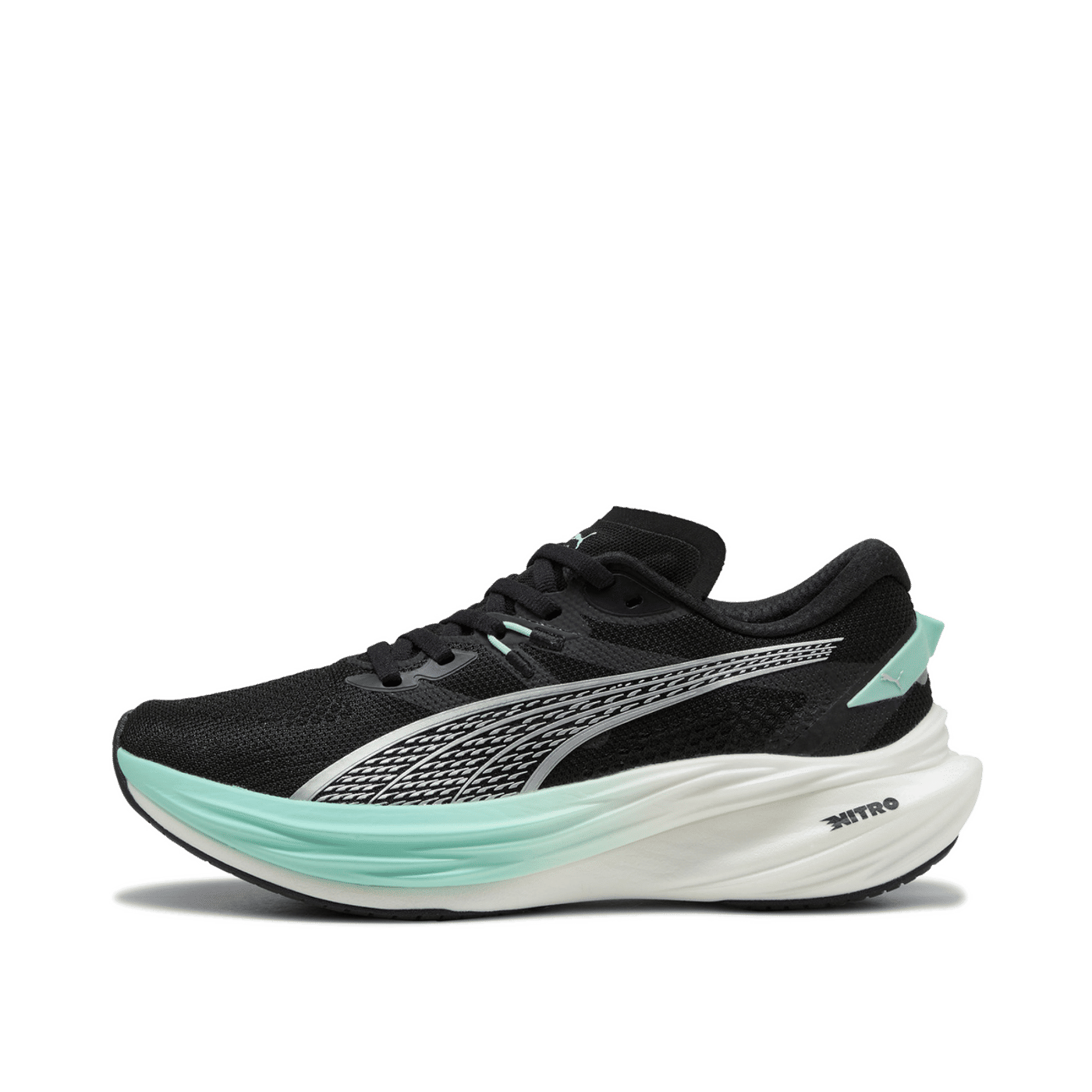 Puma Deviate Nitro 3 Wmns "Black/Green" | 309708-22