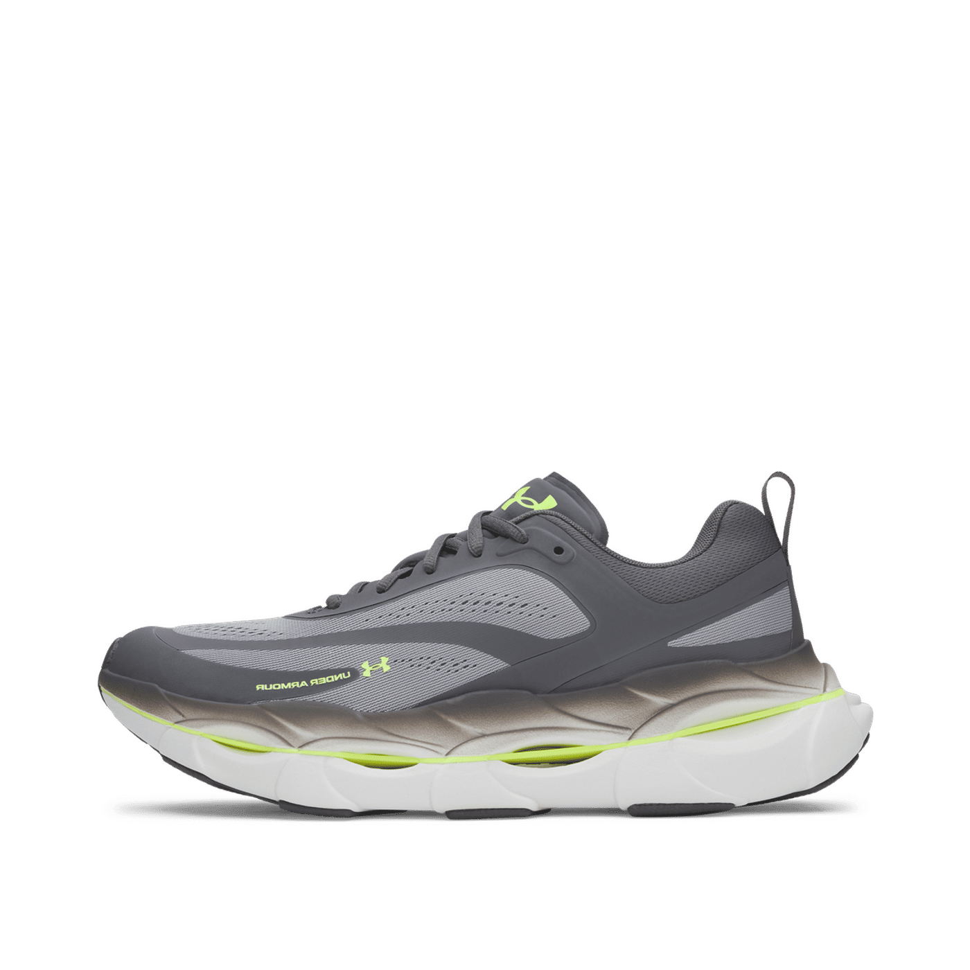 Under Armour Halo Racer "Steel/Castlerock/High-Vis Yellow" | 6007639036