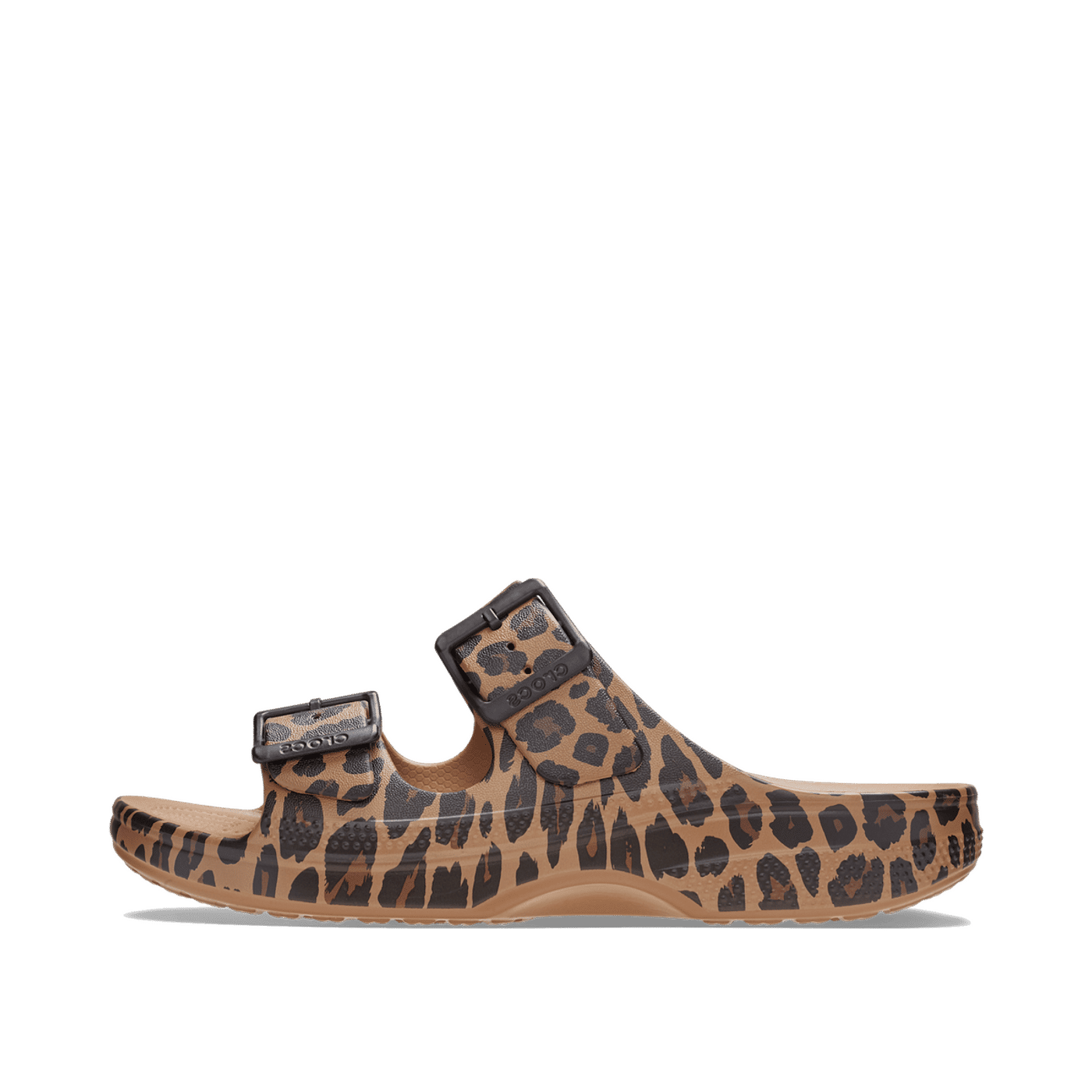 Crocs Saturday Animal Slide "Sepia/Leopard" | 2133192LD