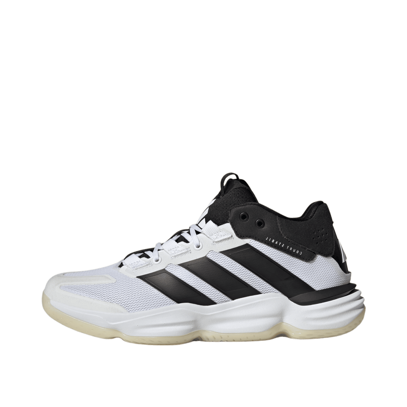 Adidas Court Stabil "Cloud White / Core Black / Cloud White" | KJ1559