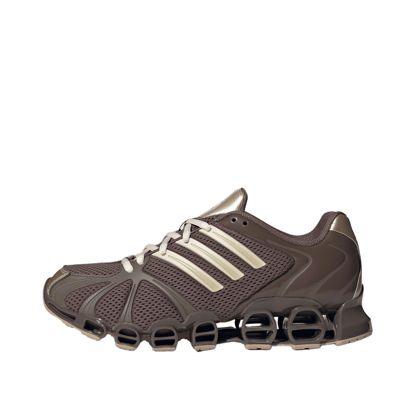 Adidas Mega Ghostride "Earth Strata / Wonder White / Wonder Gold Metallic" | KI6534