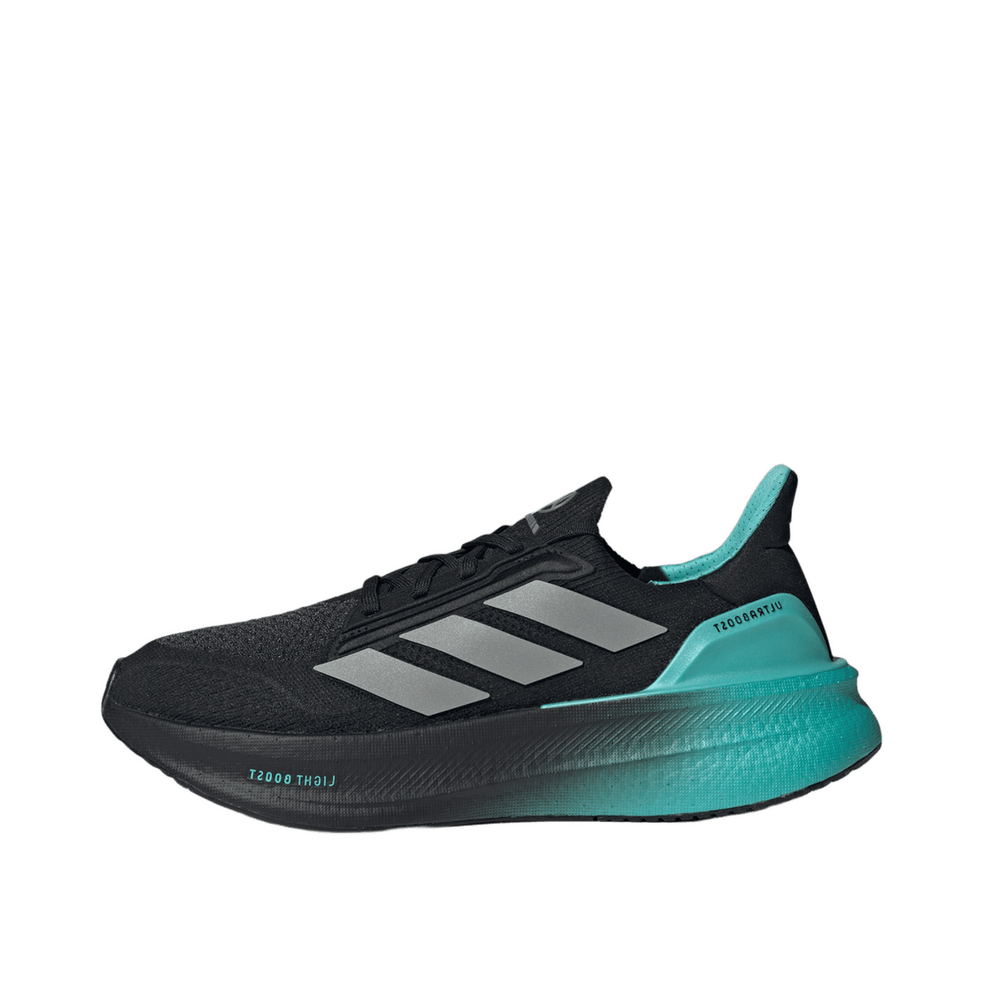Adidas Ultraboost 5 Mercedes AMG Petronas F1 Team "Core Black / Silver Metallic / Semi Mint Rush" | KJ3673