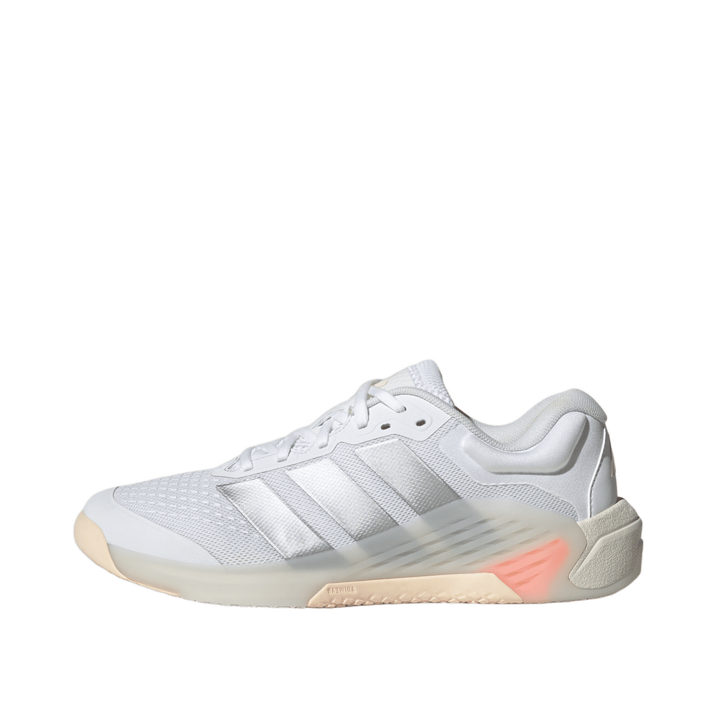 Adidas Dropset 4 "Cloud White / Silver Metallic / Lucid Orange" | JR4666