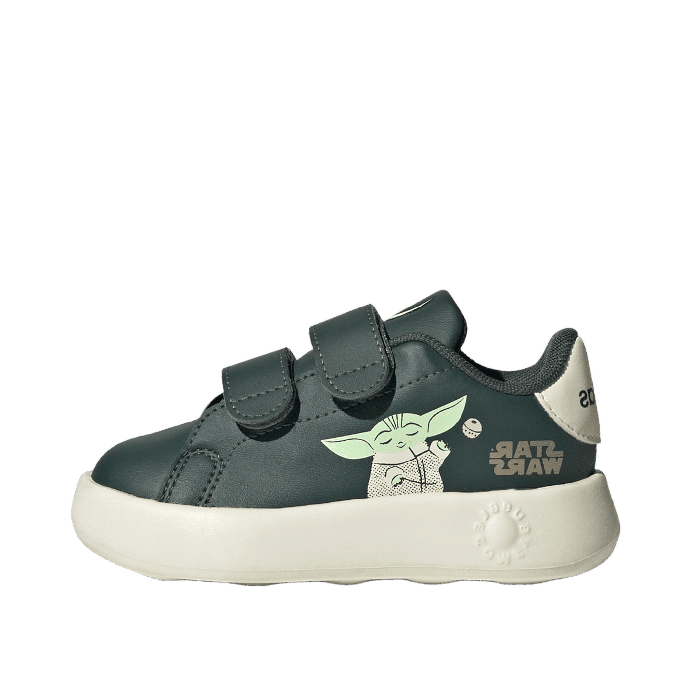 Adidas Star Wars Advantage Kids "Legend Ivy / Off White / Mist Jade" | IH6258