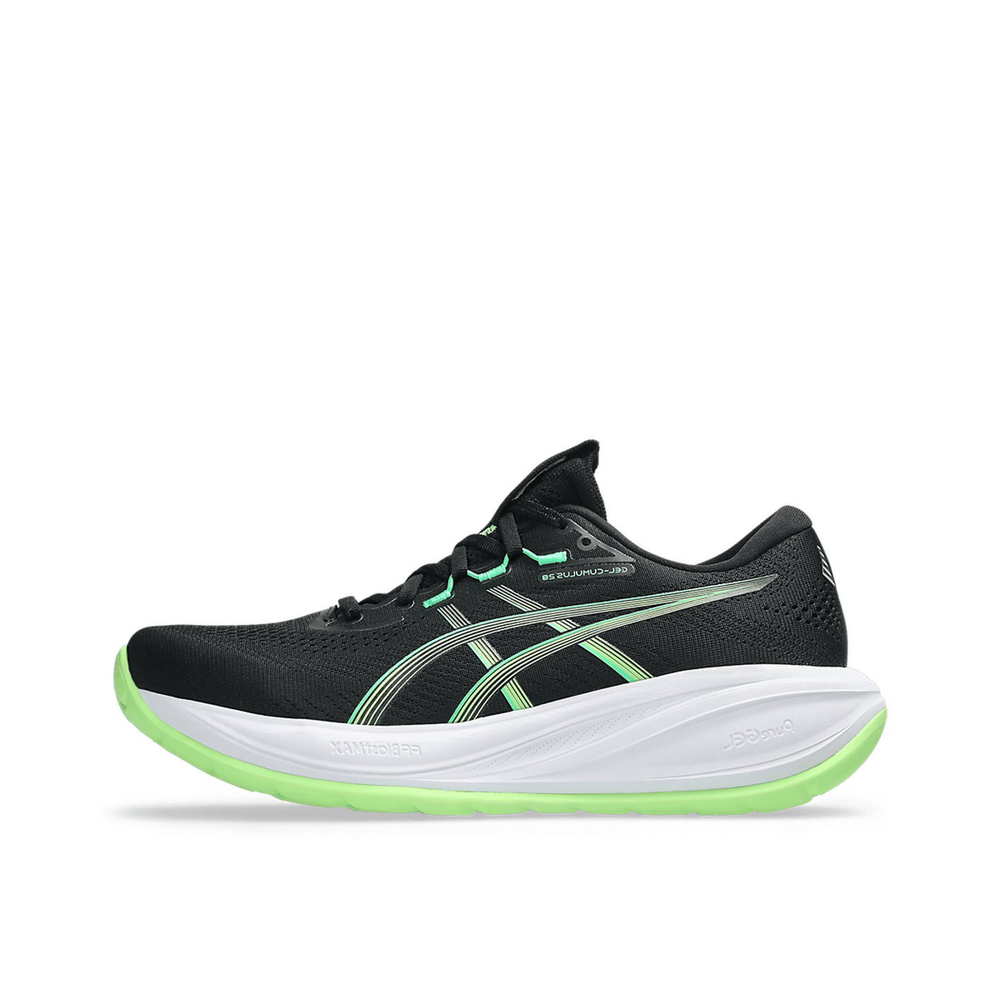 ASICS Gel-Cumulus 28 "Black/Illuminate Green" | 1011C143-001