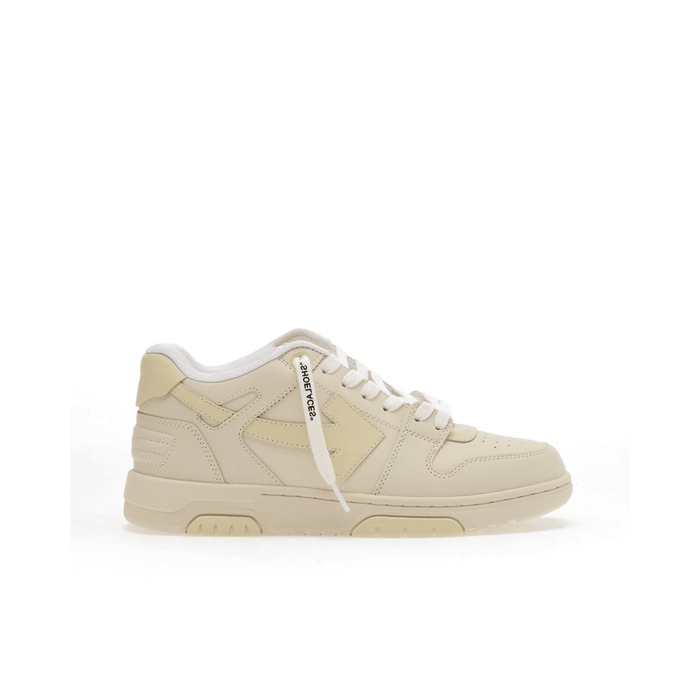 Off-White Out Of Office "Tricolor Nude/Sand" | OMIA189F25LEA0033117