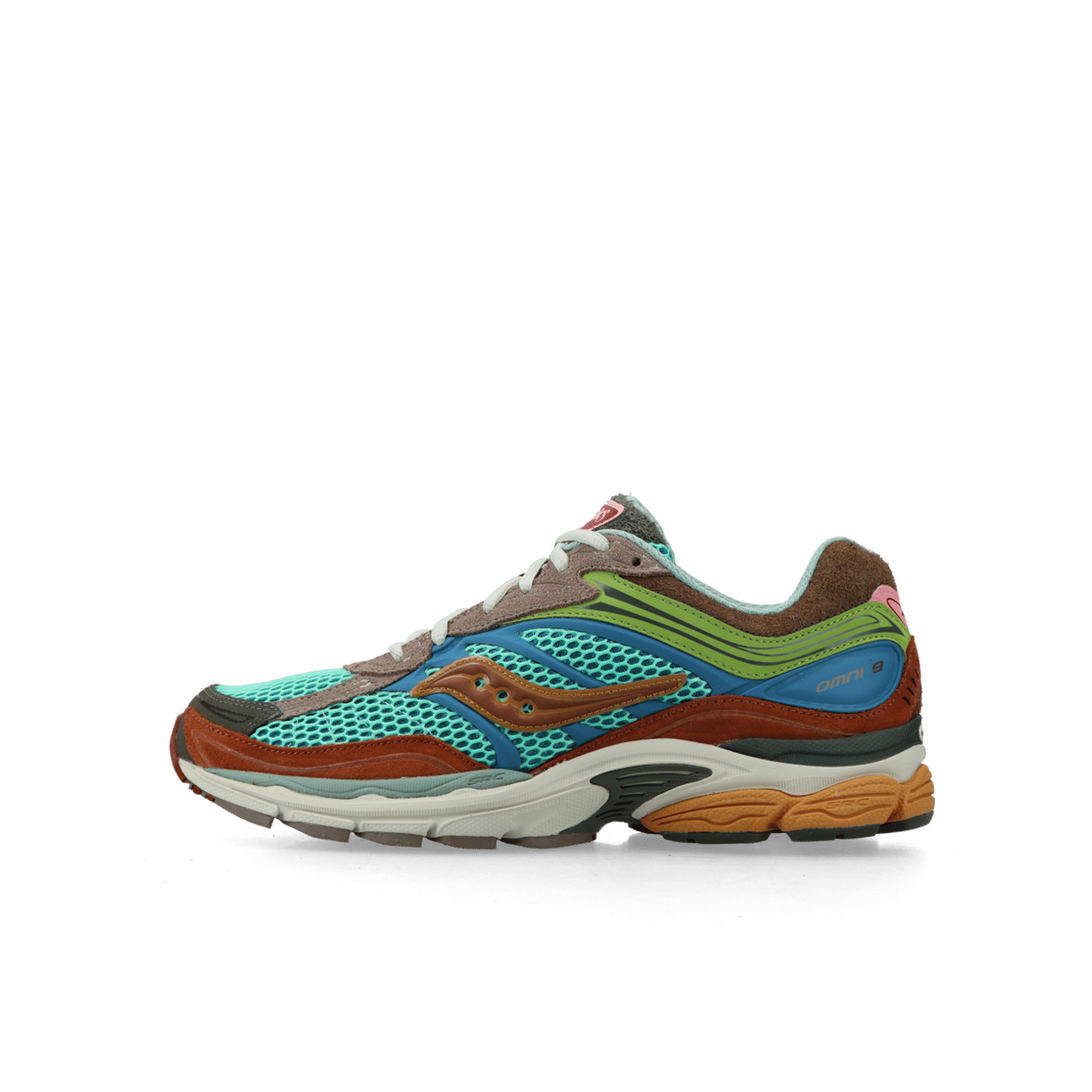 Saucony x Sneaker Politics ProGrid Omni 9 "Blue/Brown" | S71032-1