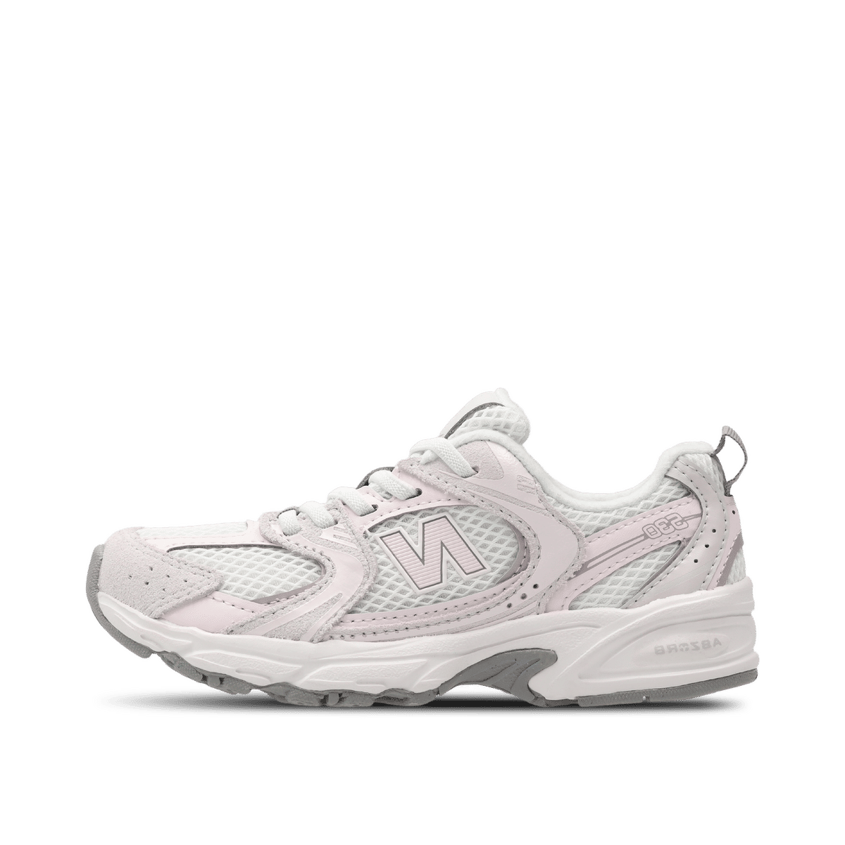 New Balance 530 Kids Bungee Lace "Grey/Pink" | P5304AU