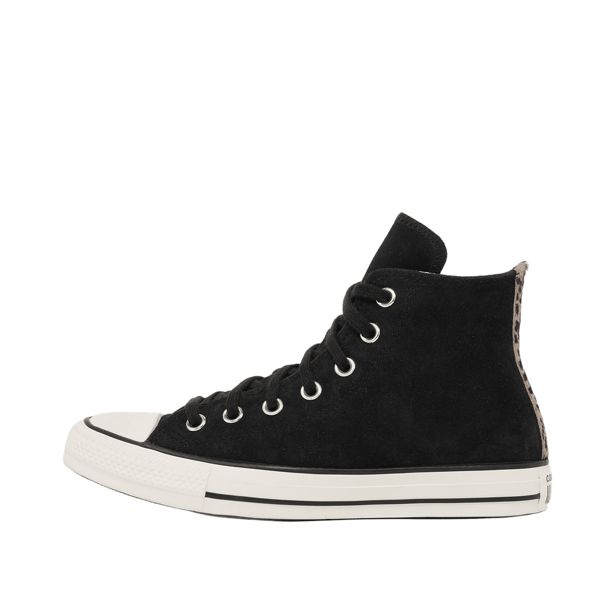 Converse Chuck Taylor All Star Leopard Suede "Black/Sand Dune/Egret" | A19275C
