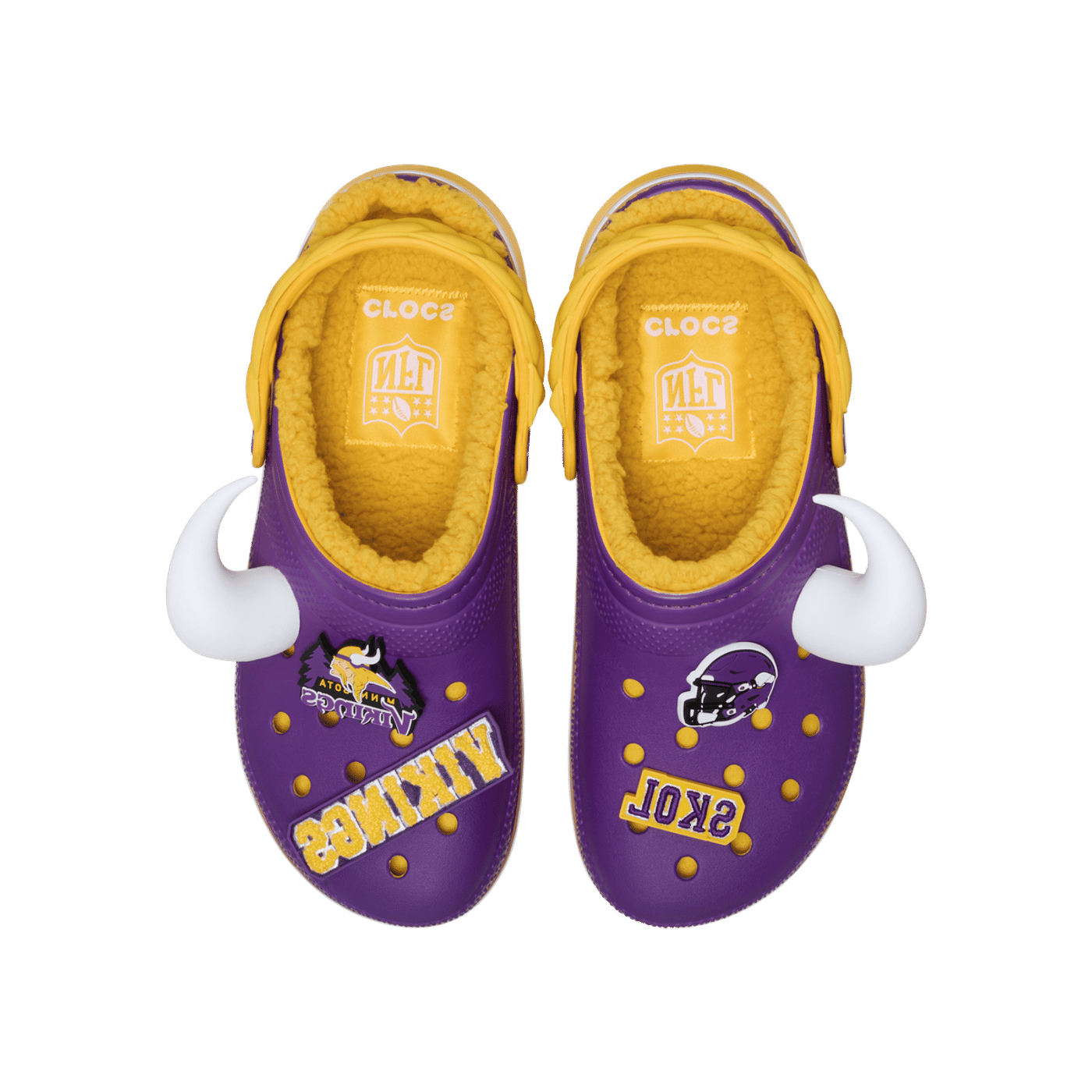 Crocs Classic Lined Clog "Minnesota Vikings" | 21273590H