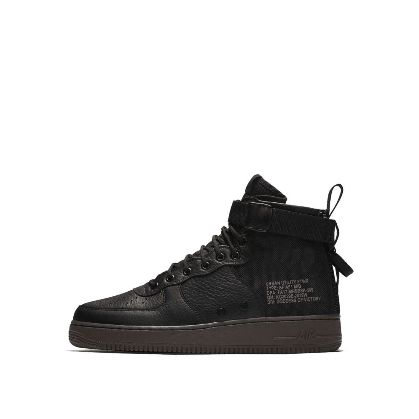 Nike SF AF-1 Mid "Black & Dark Hazel" | 917753-002