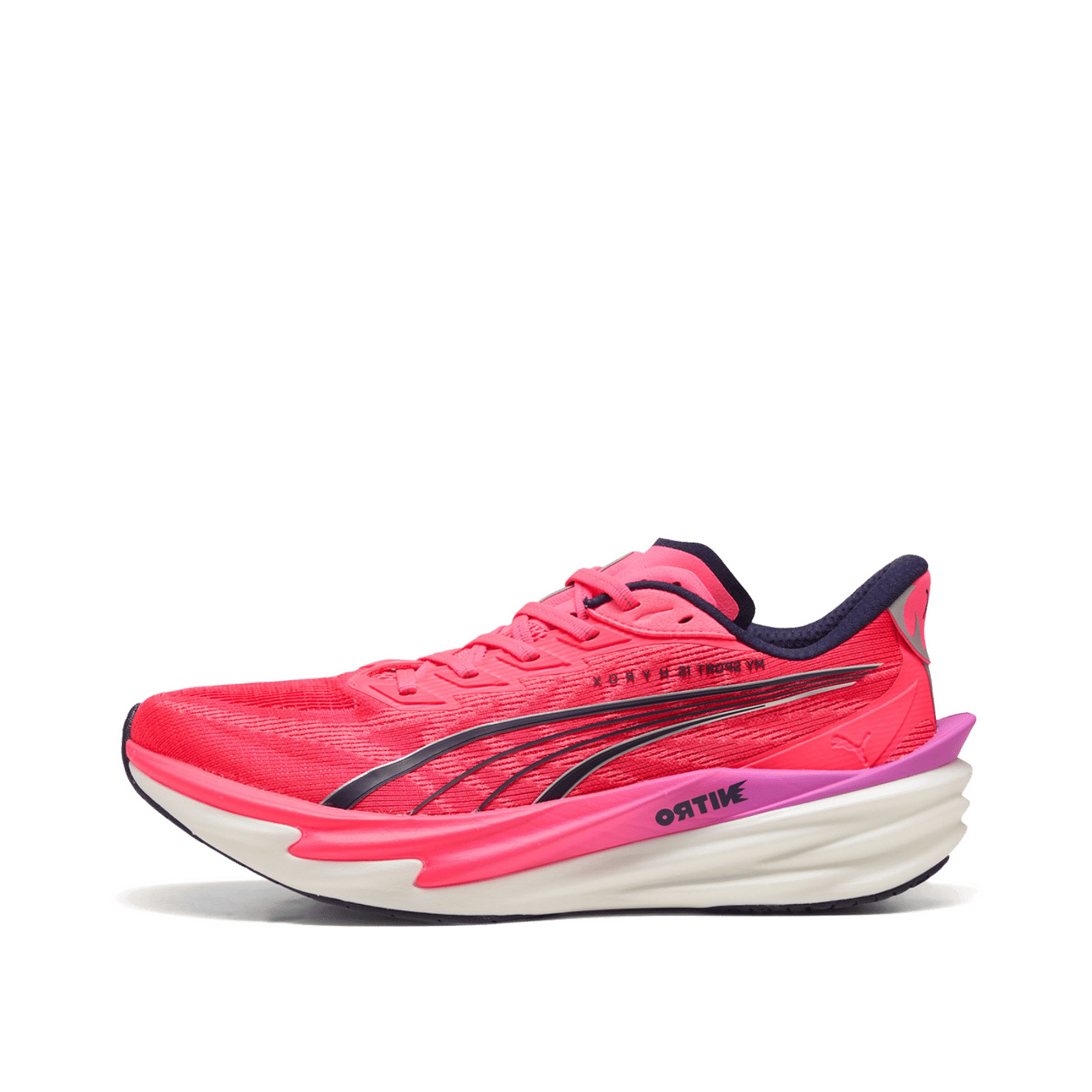Puma Deviate NITRO 4 x HYROX "White/Electric Orchid/Pink" | 312906-01