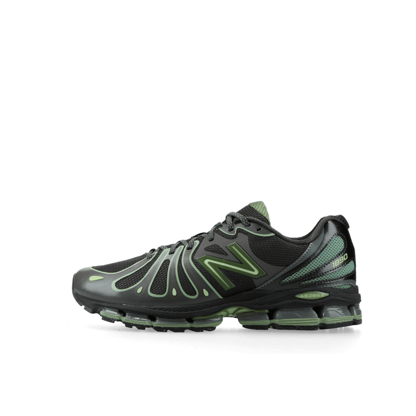 New Balance U1890 "Faded Black / Utility Green" | U189071H