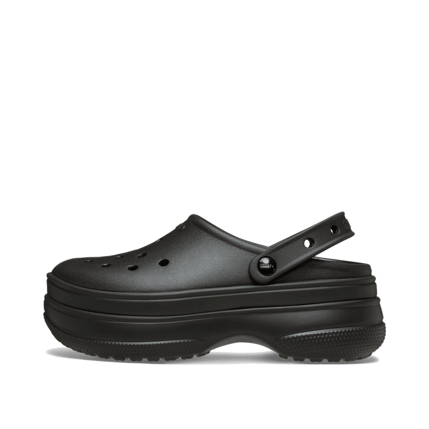 Crocs Classic Stacked Clog "Black/Black" | 211355060